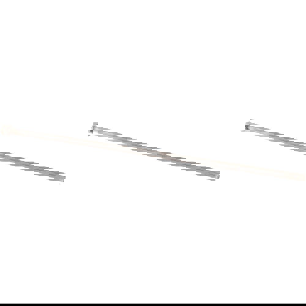 Straight Ejector Pin: 2.2 mm Pin Dia, 100 mm OAL, Steel